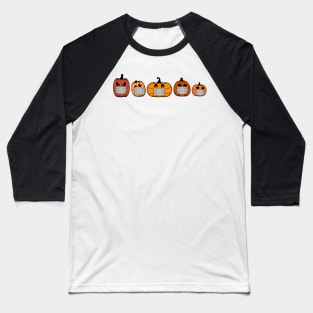 Mask-O-Lanterns Baseball T-Shirt